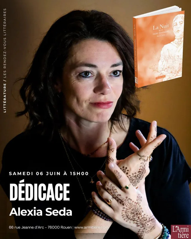 Dédicace avec Alexia Seda