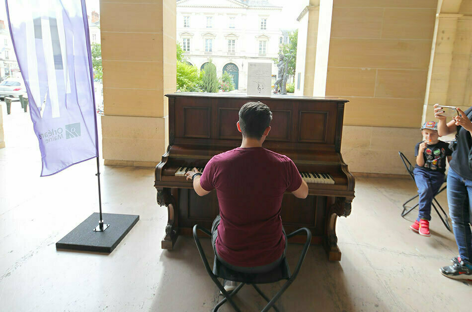 Pianos en libre-service