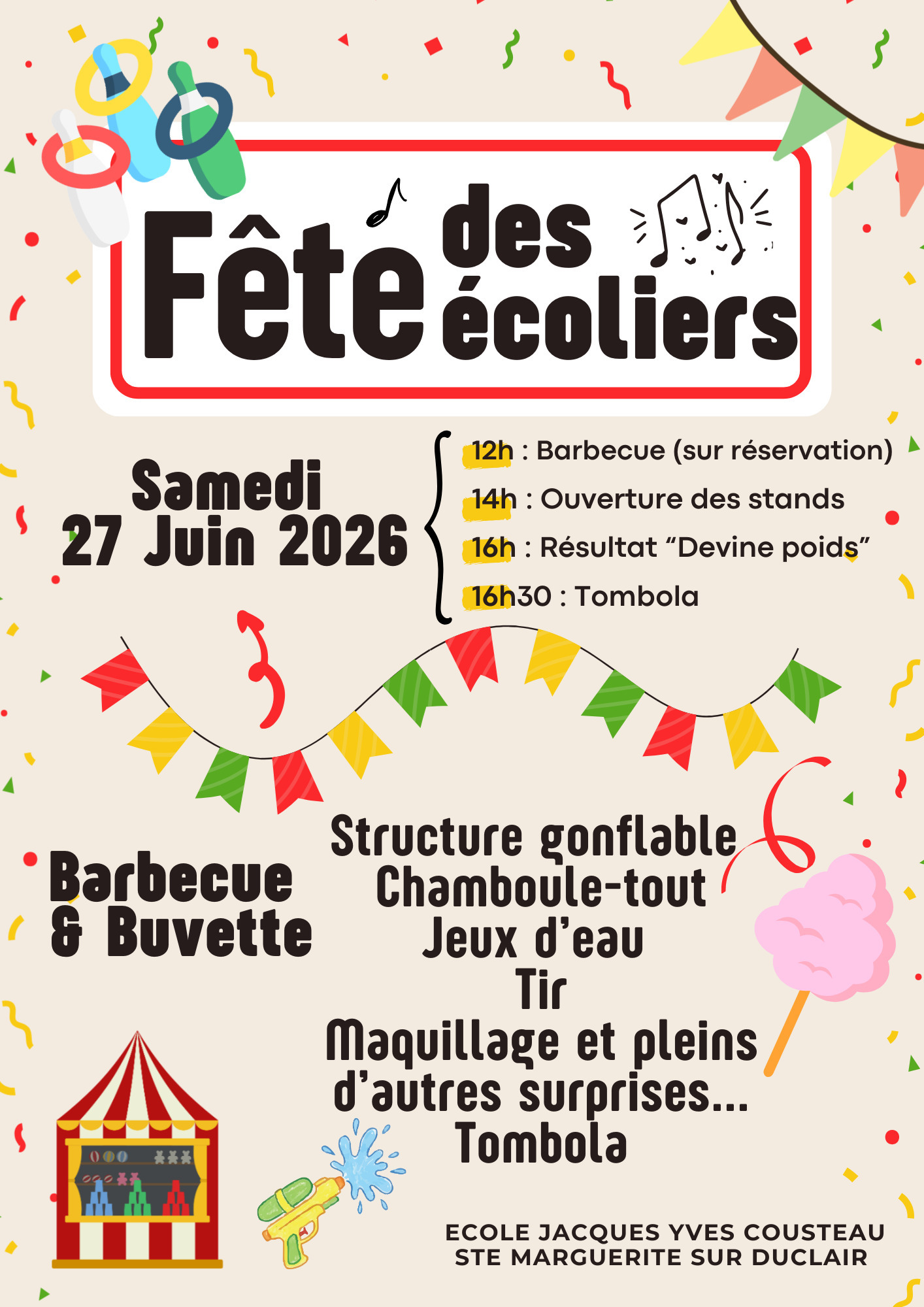 Fête de l'école