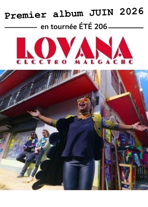 LOVANA en tourné en France - ÉTÉ 2026