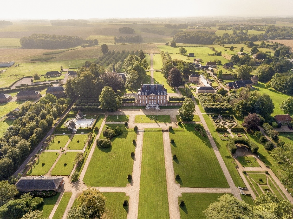 Visite guidée du parc à la française