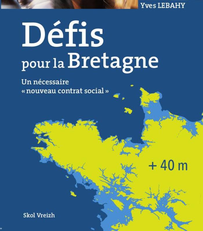 nous recevons en dédicace le géographe  YVES LEBAHY pour son livre - DÉFIS POUR LA BRETAGNE - Un nécessaire "nouveau contrat social" (Ed Skol Vreizh)