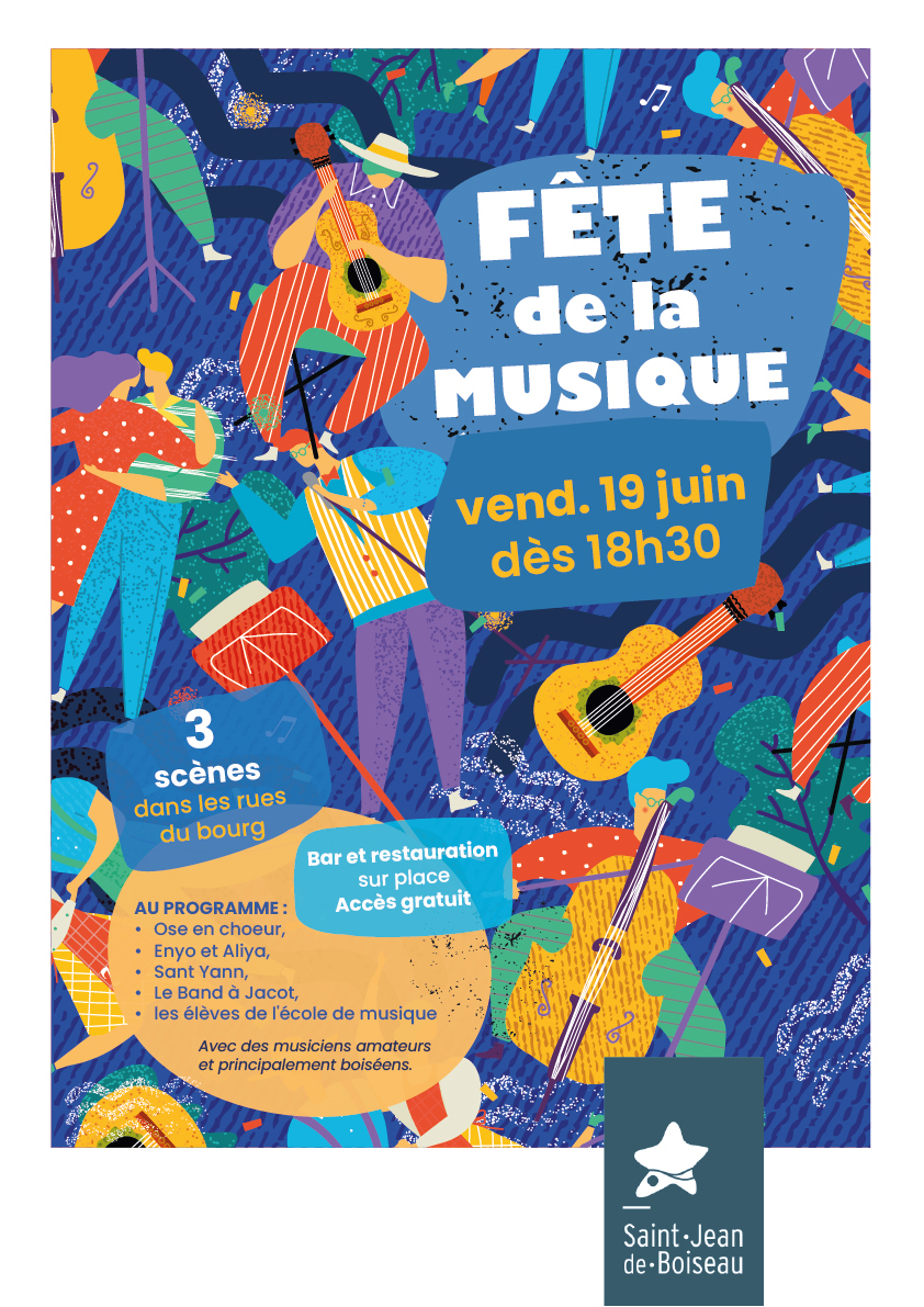 Fête de la musique à St-Jean de Boiseau
