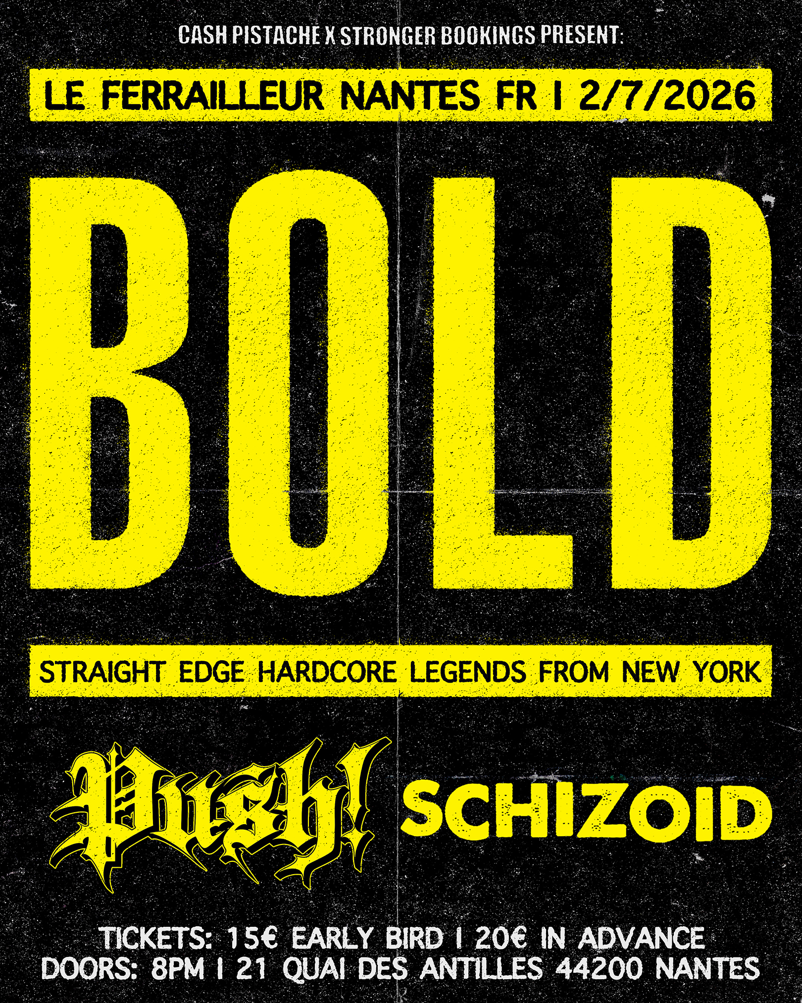 Bold + Push + Schizoid