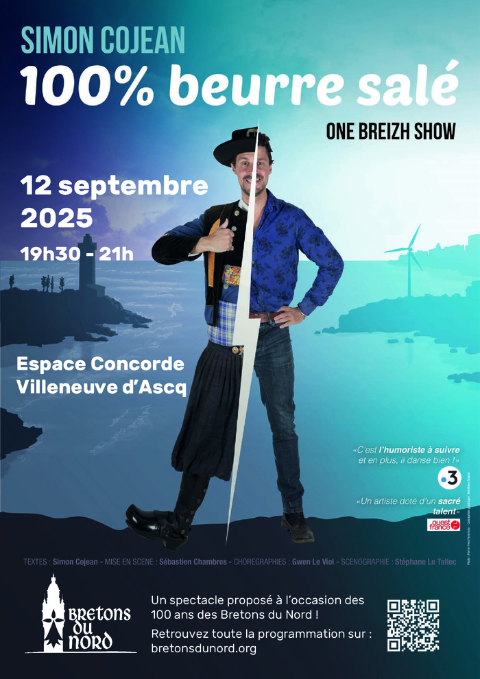 100% Beurre salé - Spectacle de Simon Cojean