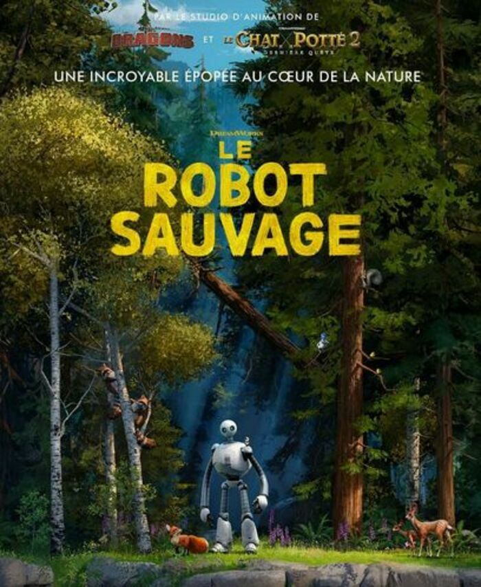Le Robot Sauvage, un film d'animation de Chris Sanders (USA, 2024, 1h40)