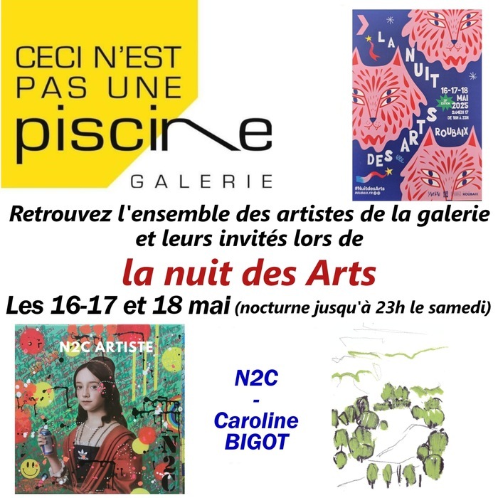 Nuit des arts Ceci n'est pas une piscine