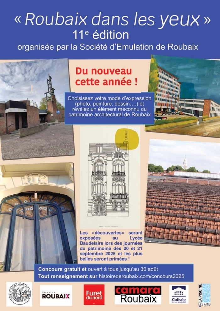 Visite de l'exposition "Roubaix dans les yeux", 11e édition