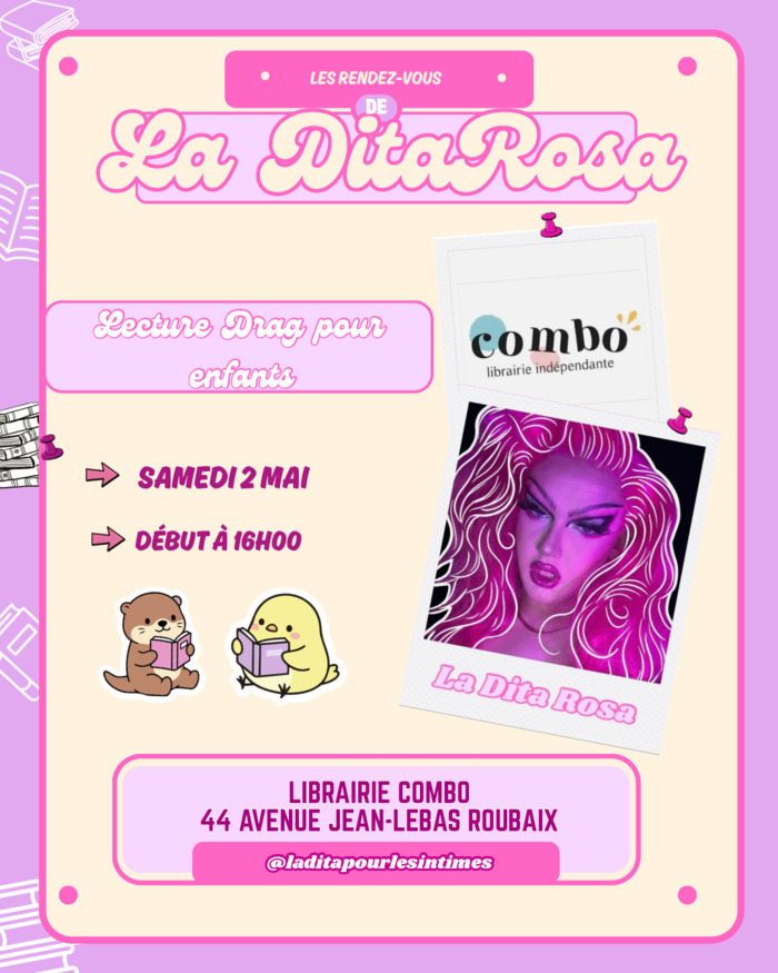 Les lectures drag de La Dita Rosa