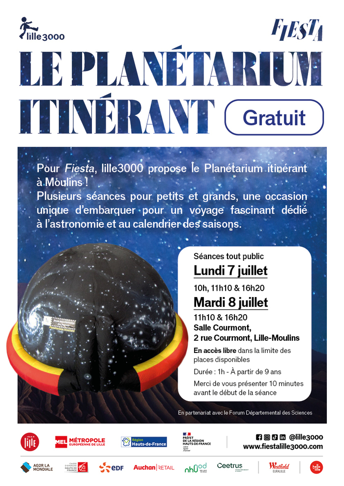 Le planétarium itinérant à Moulins