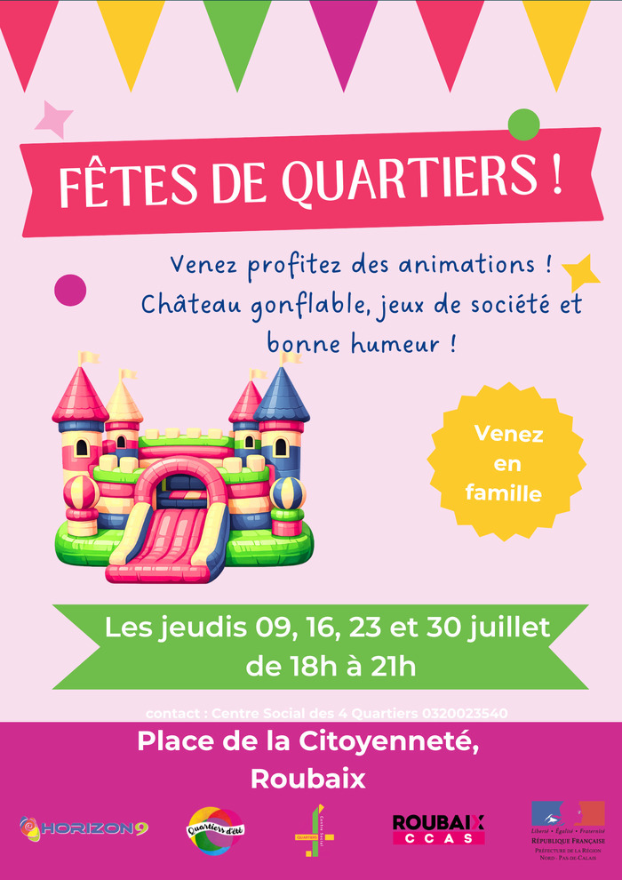 Fête de quartier est !