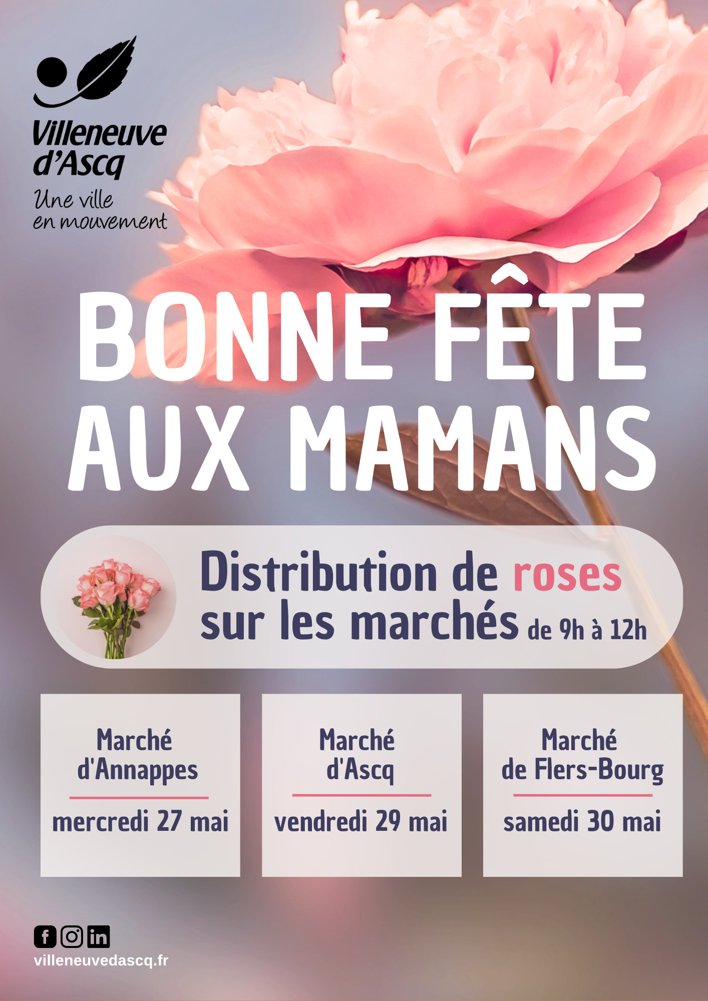 Les marchés fêtent les mamans