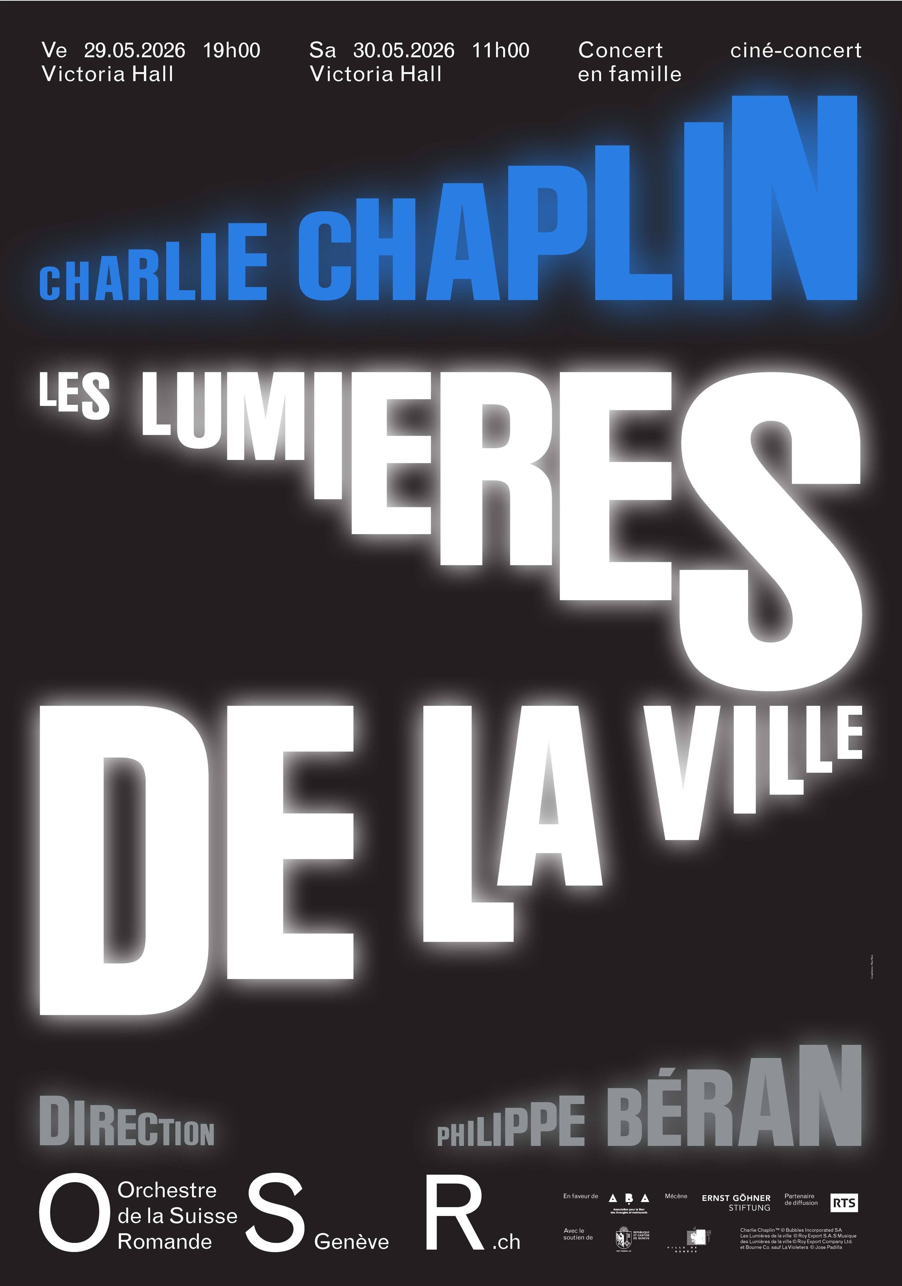 Les Lumières de la ville en ciné-concert