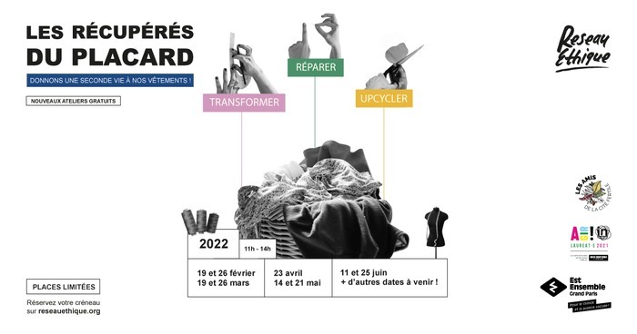 Venez avec vos vêtements endormis dans vos penderies pour leur donner une seconde vie