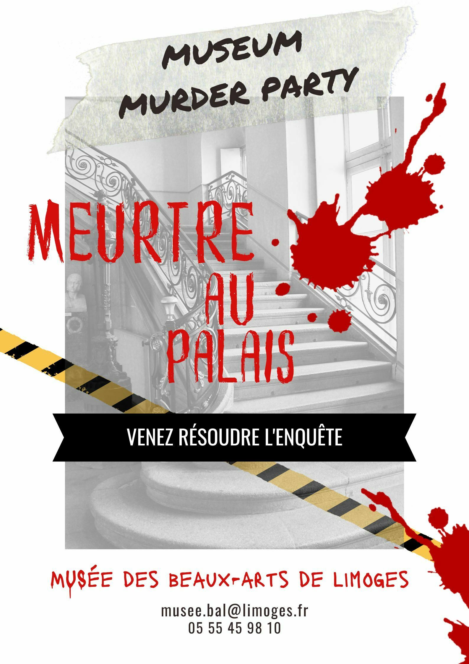 Museum murder party