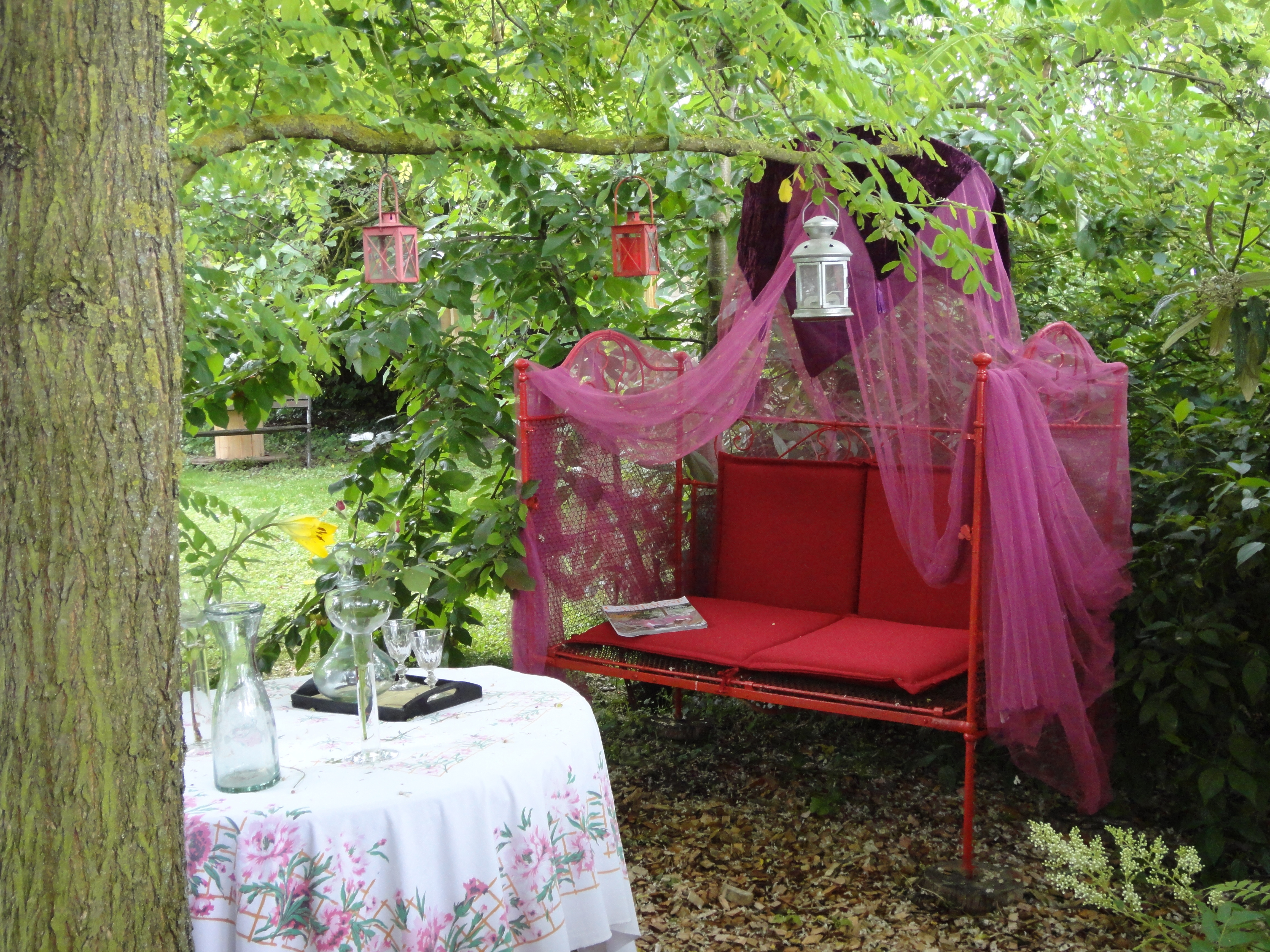 Un jardin riche de senteurs et de couleurs