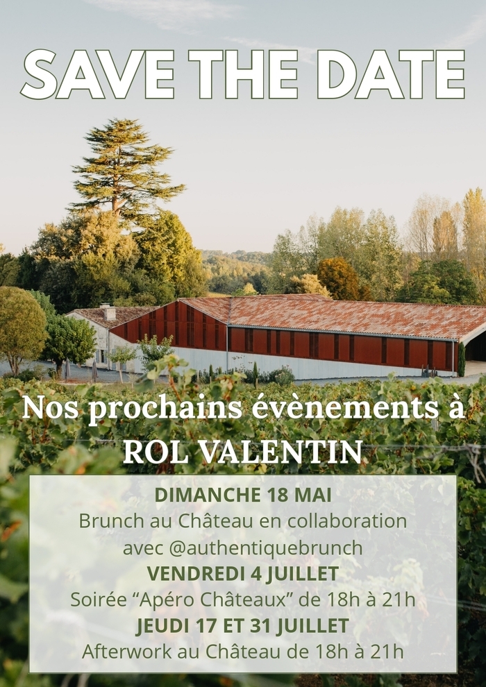 Afterwork au château Rol Valentin