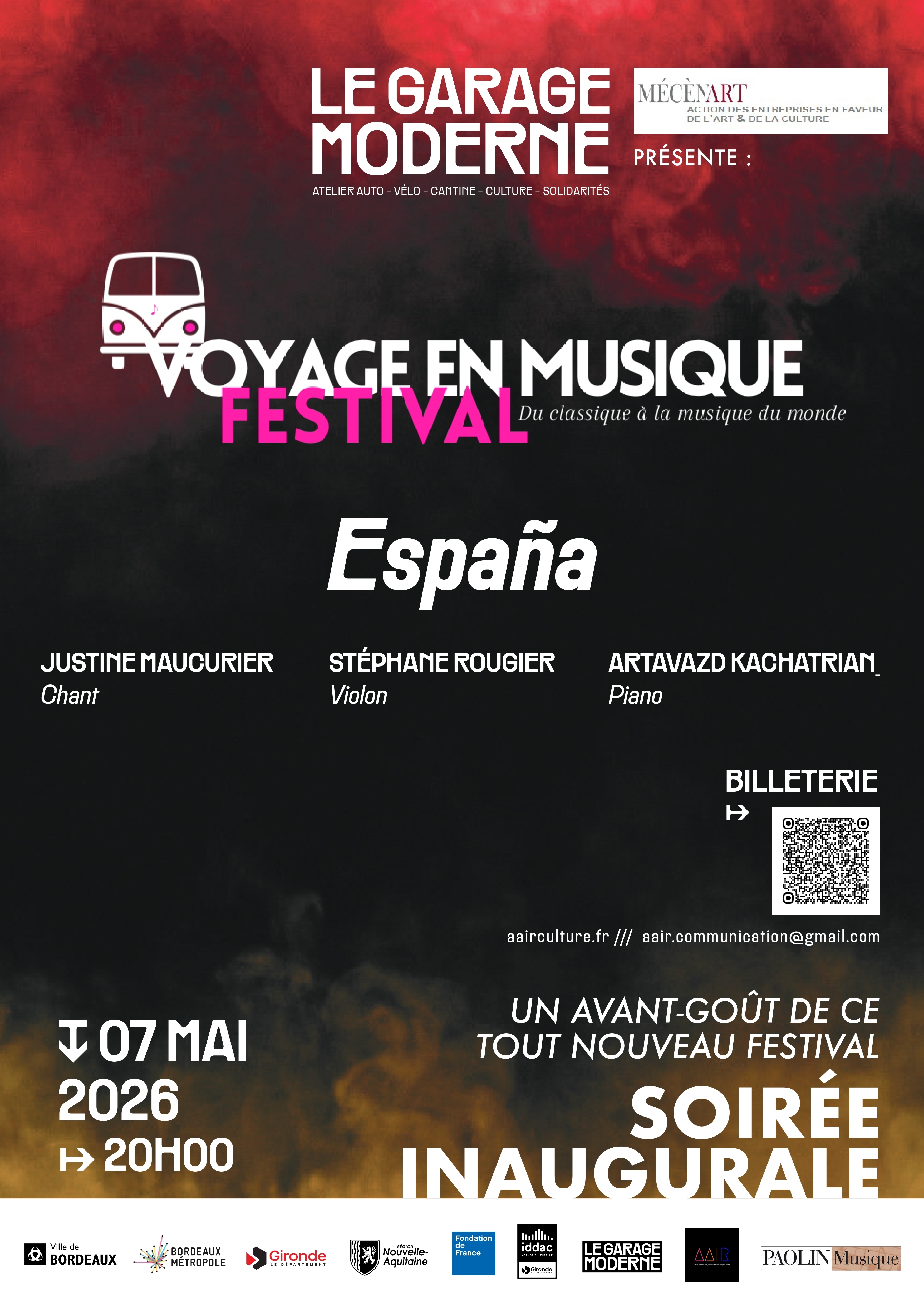 Voyage en Musique Festival - Soirée inaugurale ¡ España !
