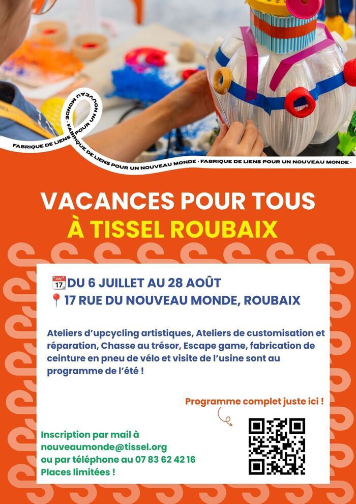 Vacances pour tous : atelier d'upcycling banane avec Anti_Fashion_Project