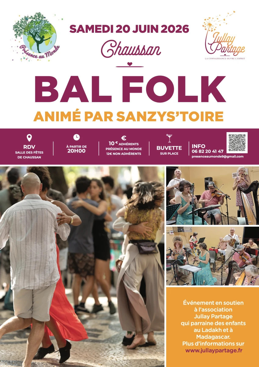 Bal folk solidaire avec Sanzy'stoire