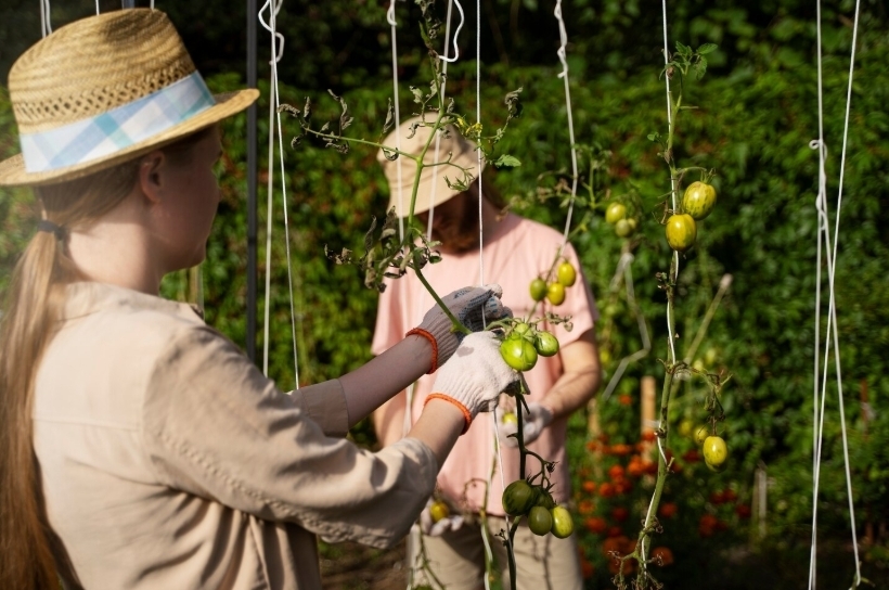 Tomates : semis et tuteurage