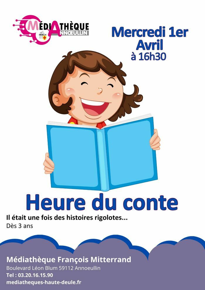 Heure du conte - Poisson d'avril !!!