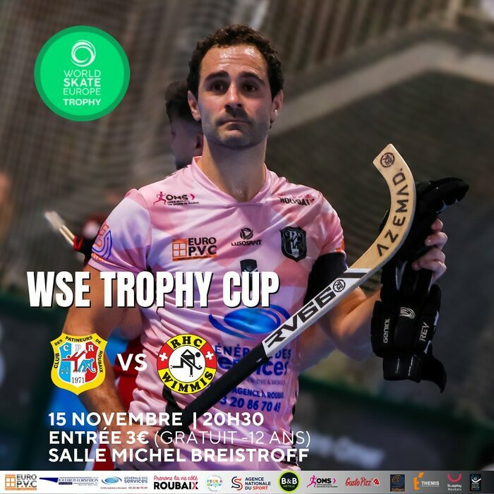 Rink Hockey : Roubaix accueille le RHC Wimmis pour la Coupe d’Europe