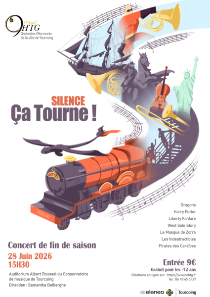 Concert de Fin de Saison, "Silence, Ça Tourne !"