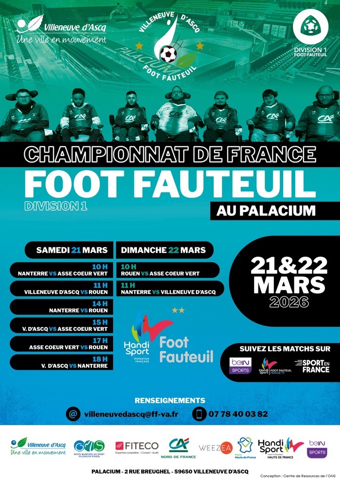 French wheelchair football championship division 1