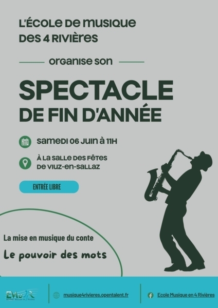 Spectacle de fin d'année