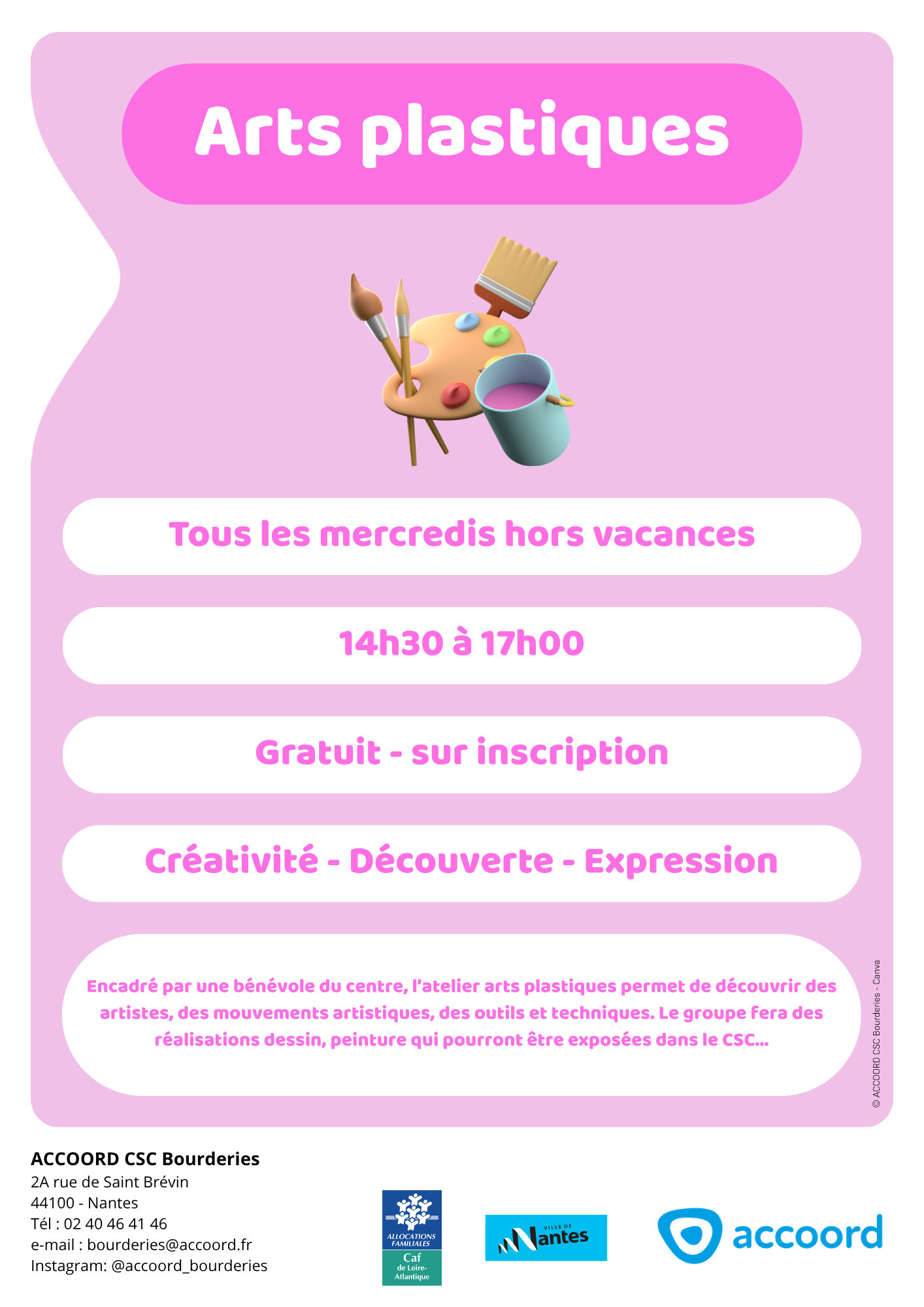Atelier arts plastiques