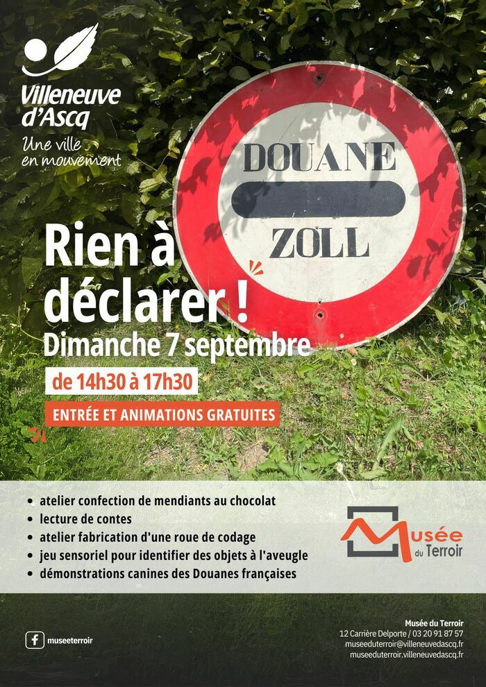Rien à déclarer !