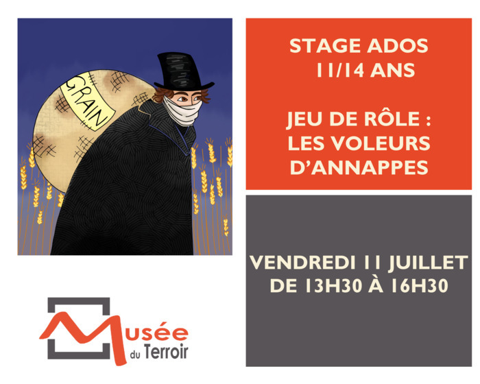 Stage ados 11/14 ans - Jeu de rôle : les voleurs d'Annappes