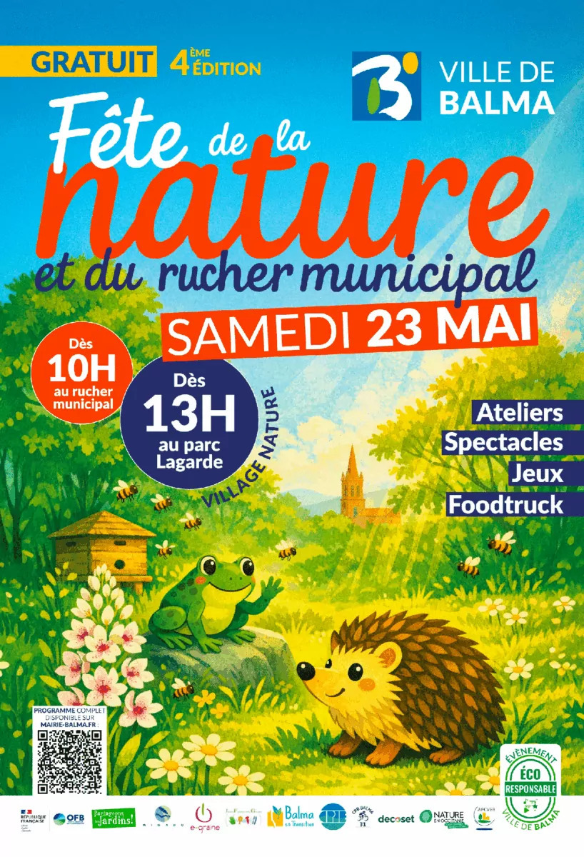 Fête de la nature et du Rucher municipal - Samedi 23 mai