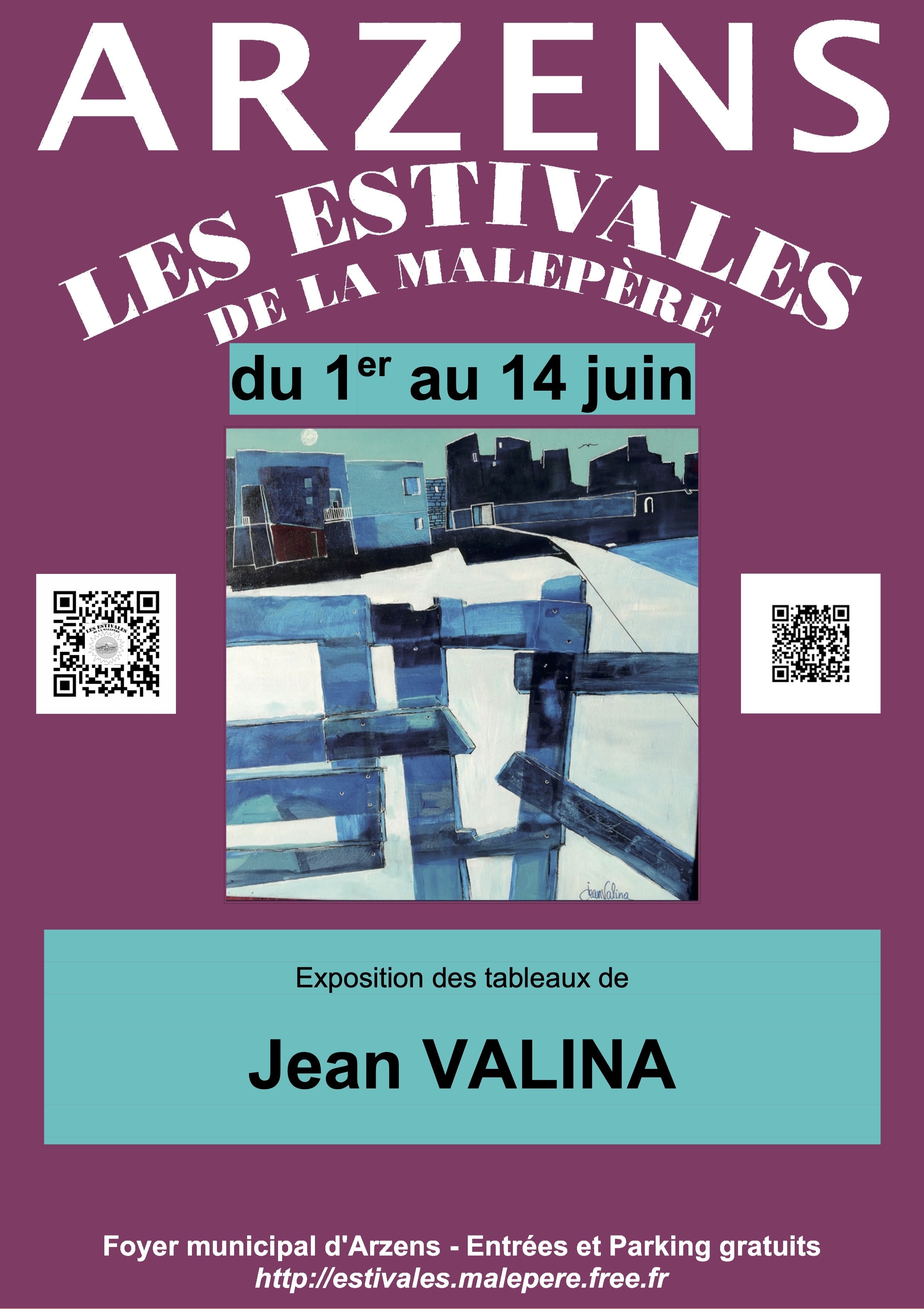 Exposition de tableaux de Jean VALINA