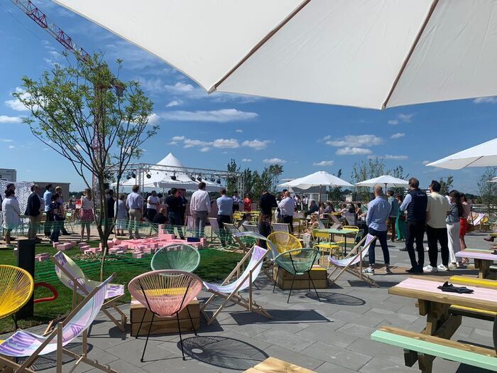 Quartier gourmand à Croix