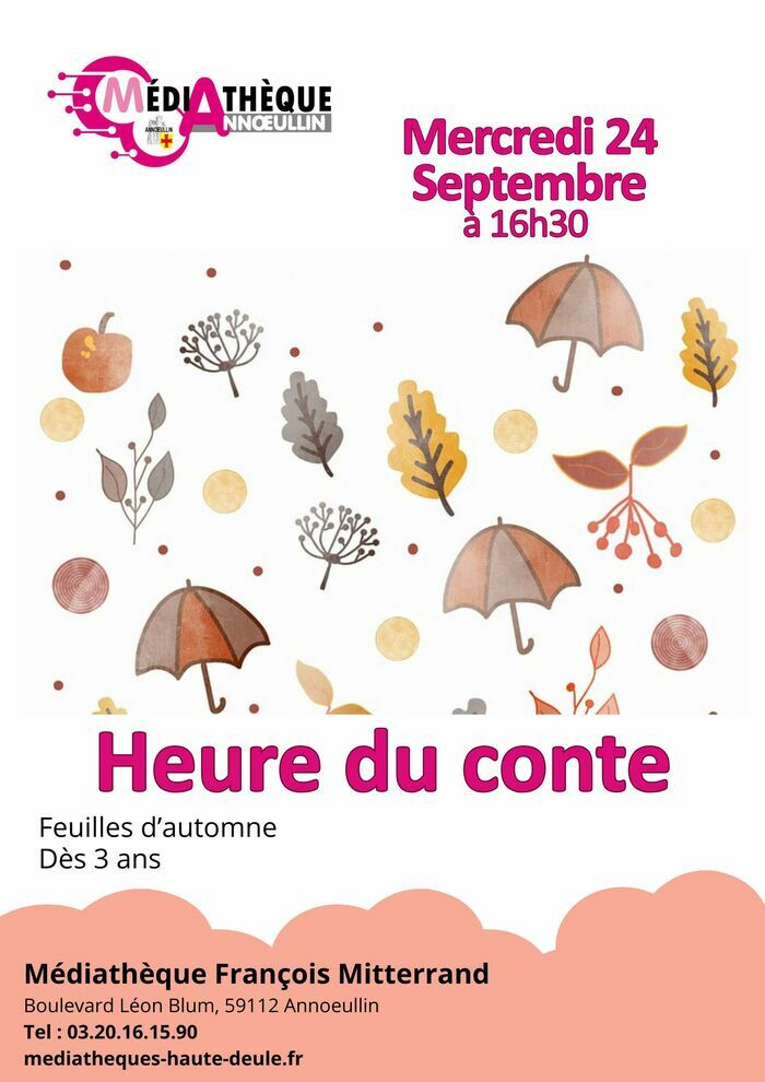 Heure du conte - Feuilles d'automne