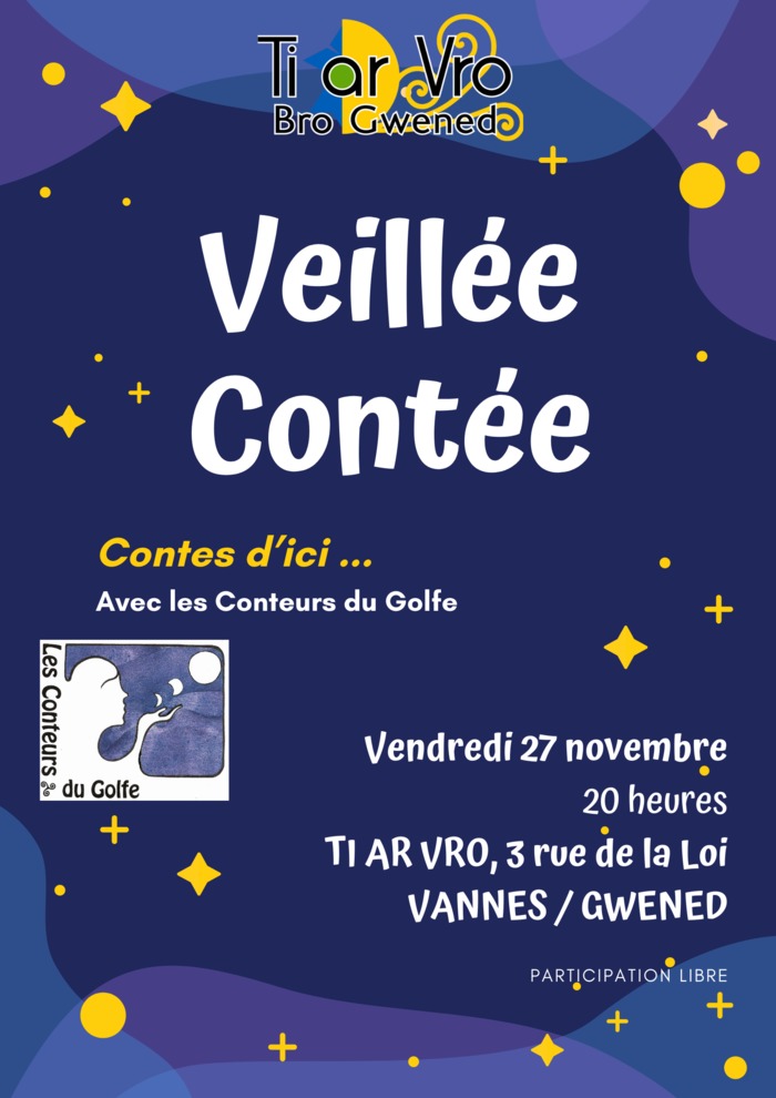 Novembre, le rendez-vous des veillées contées de Bretagne.