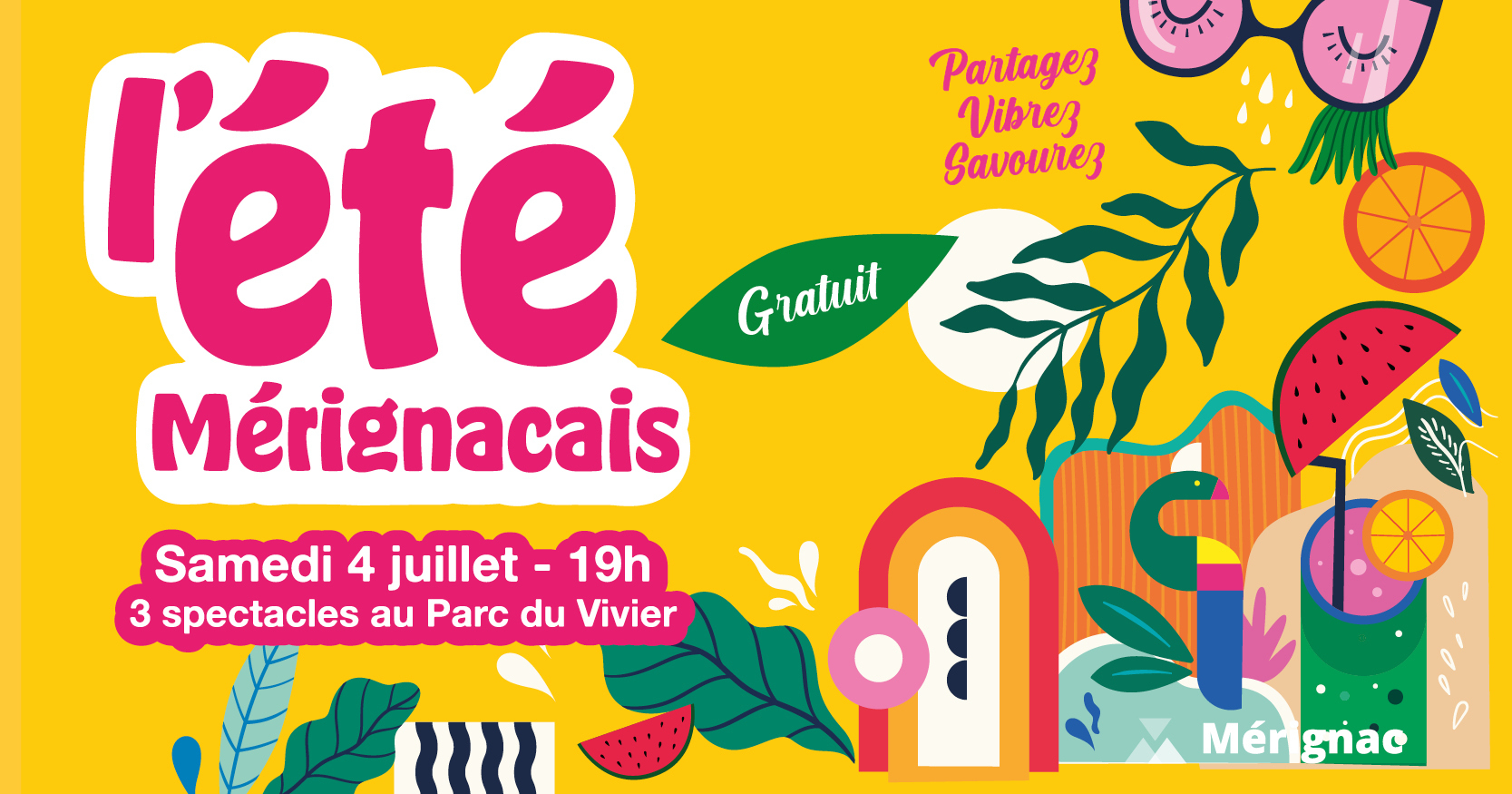 Lancement Été Mérignacais