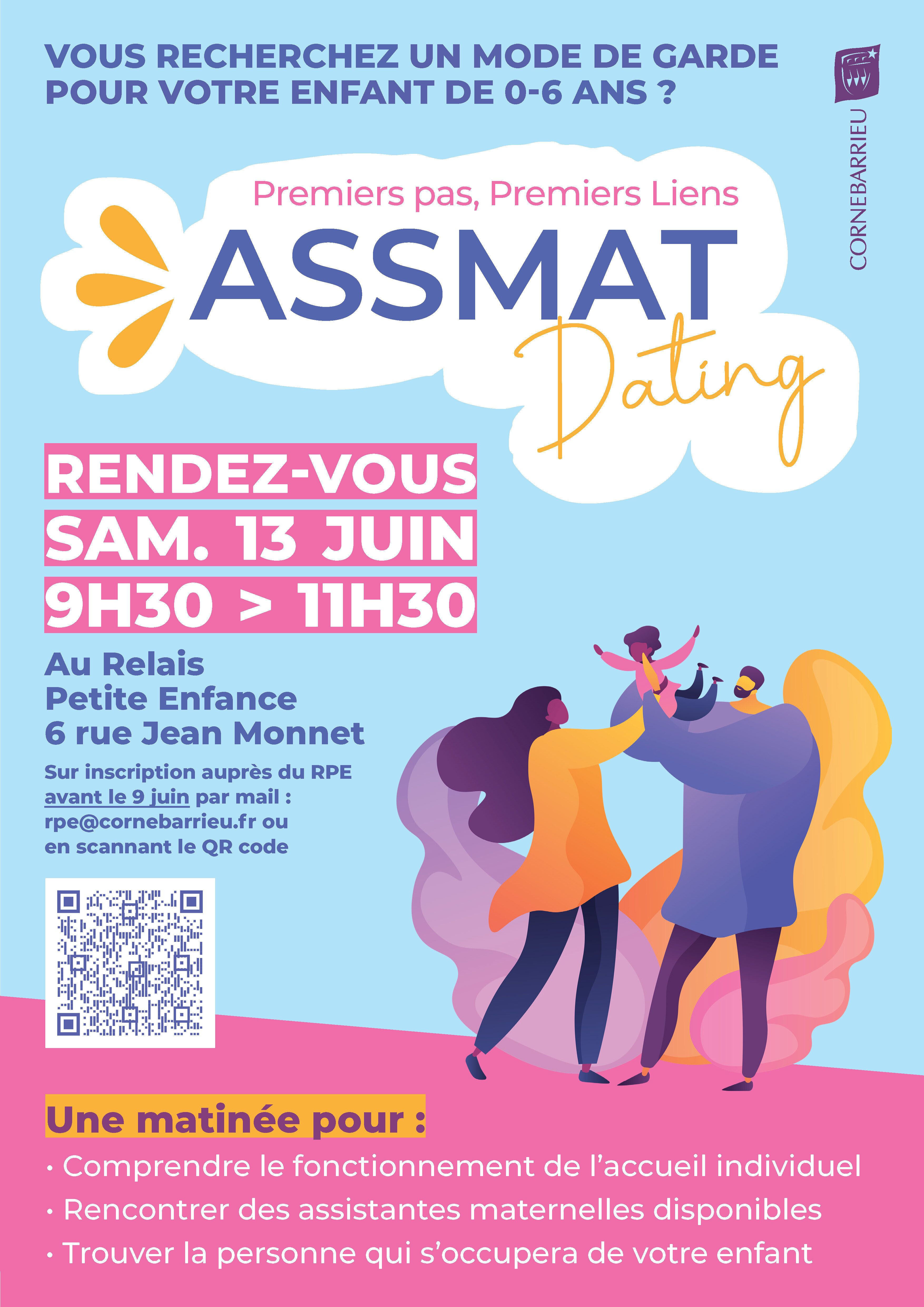 Vous recherchez un mode de garde pour votre enfant de 0 à 6 ans?