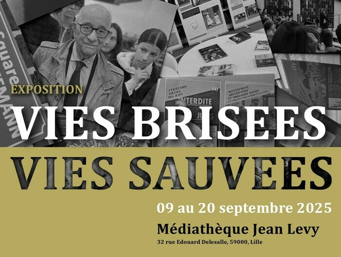 Exposition "Vies brisées, vies sauvées"
