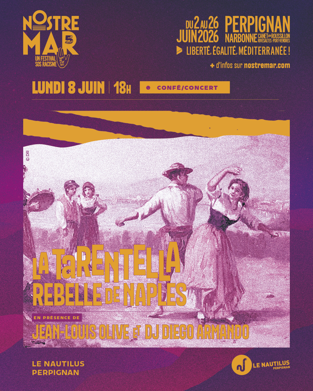 La Tarantelle Rebelle de Naples