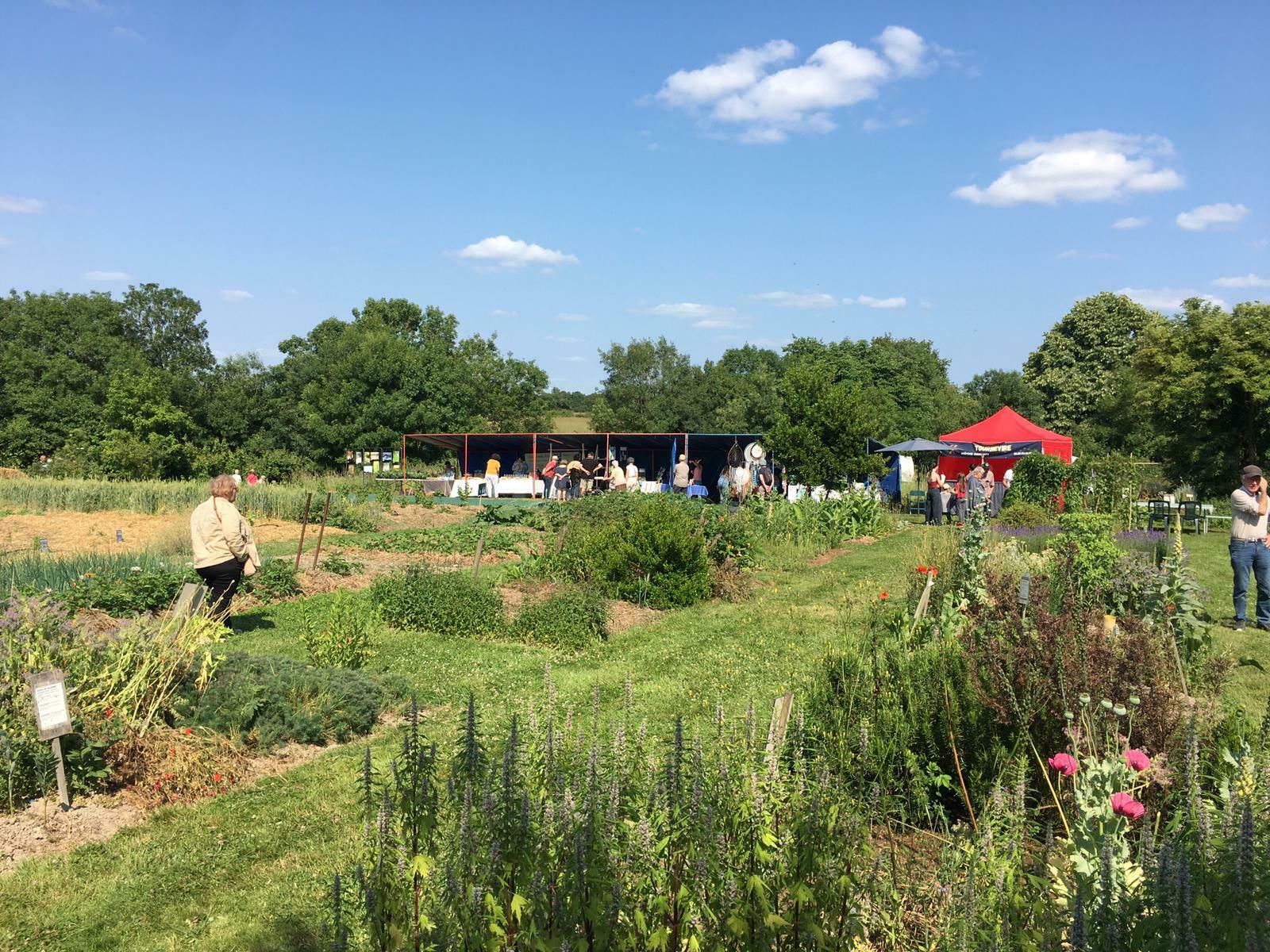 Marché artisanal et de producteurs - Visite découverte du jardin pédagogique de plantes médicinales et aromatiques