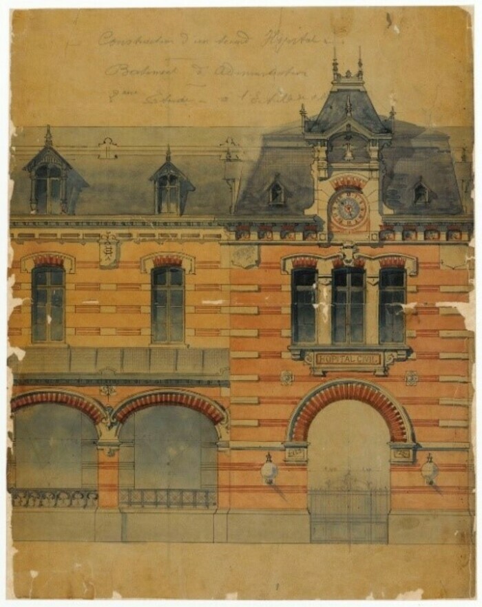 "Trésors anciens, dessins nouveaux" présentation de documents patrimoniaux, exposition des Urban Sketchers Lille - Les Crayons de Roubaix