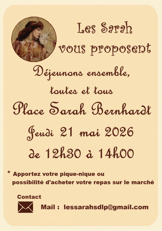 "Les Sarah sont dans la place" à Bréquigny, vous proposent