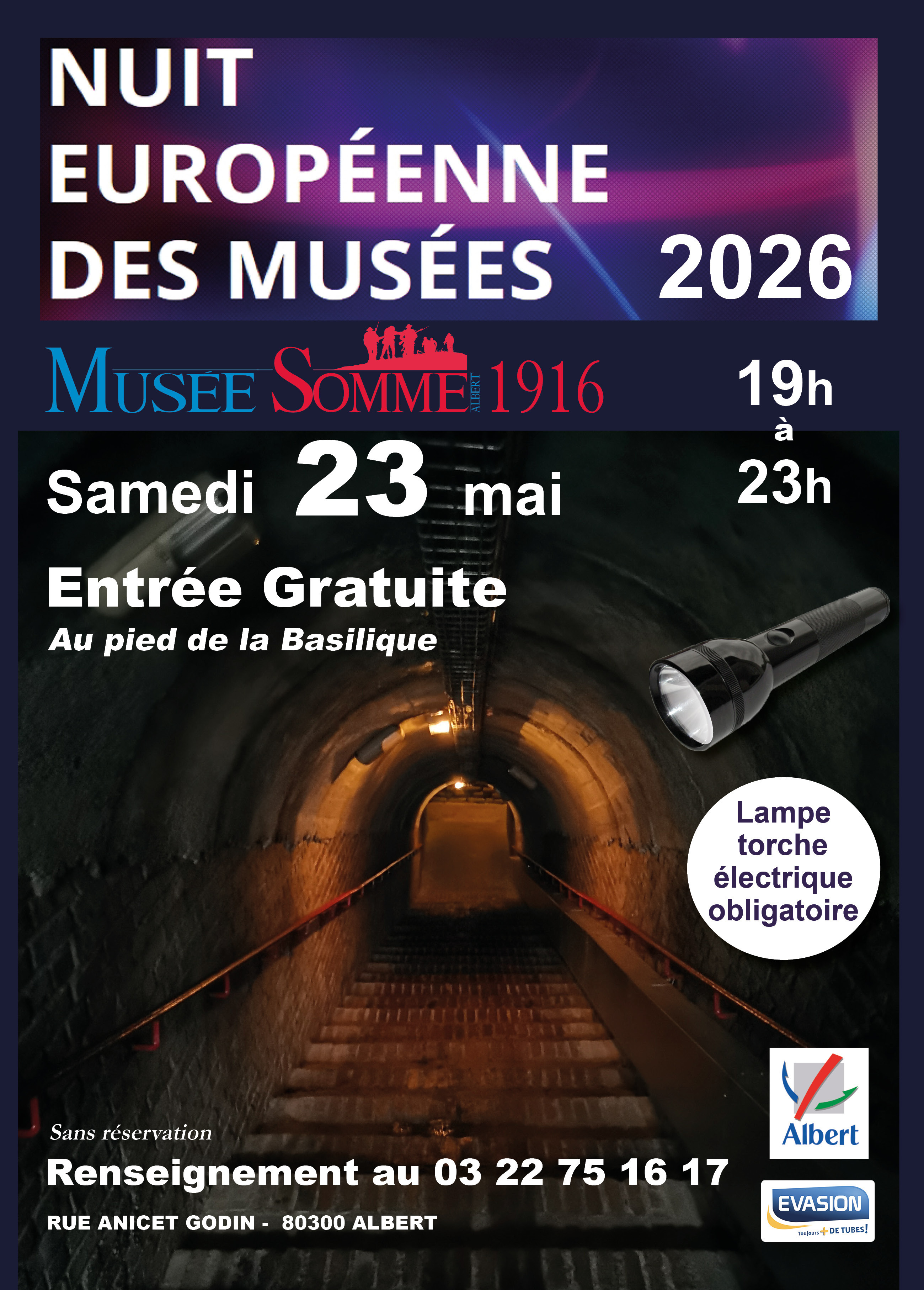 À la lampe torche au cœur de 1916