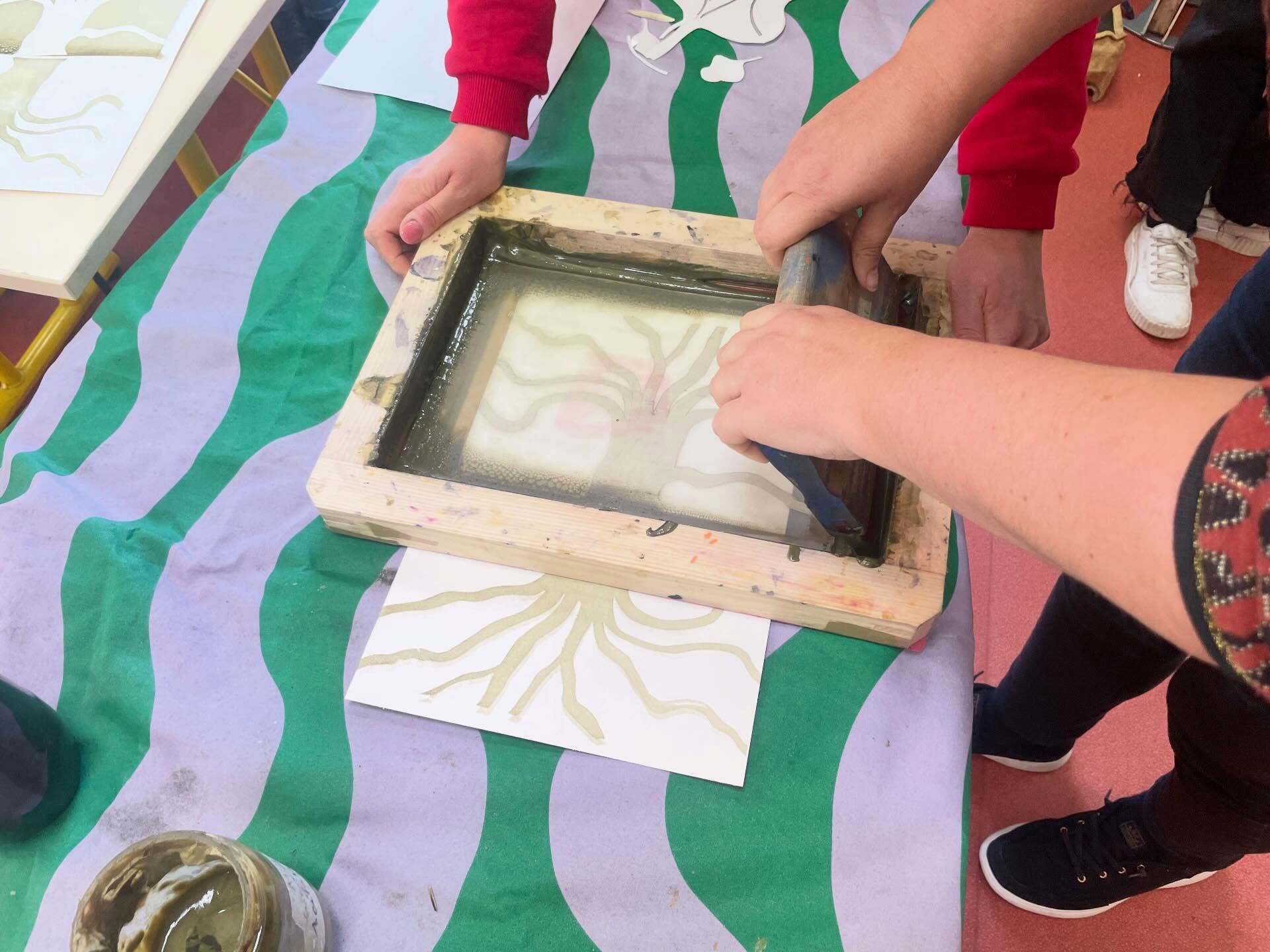 Atelier sérigraphie