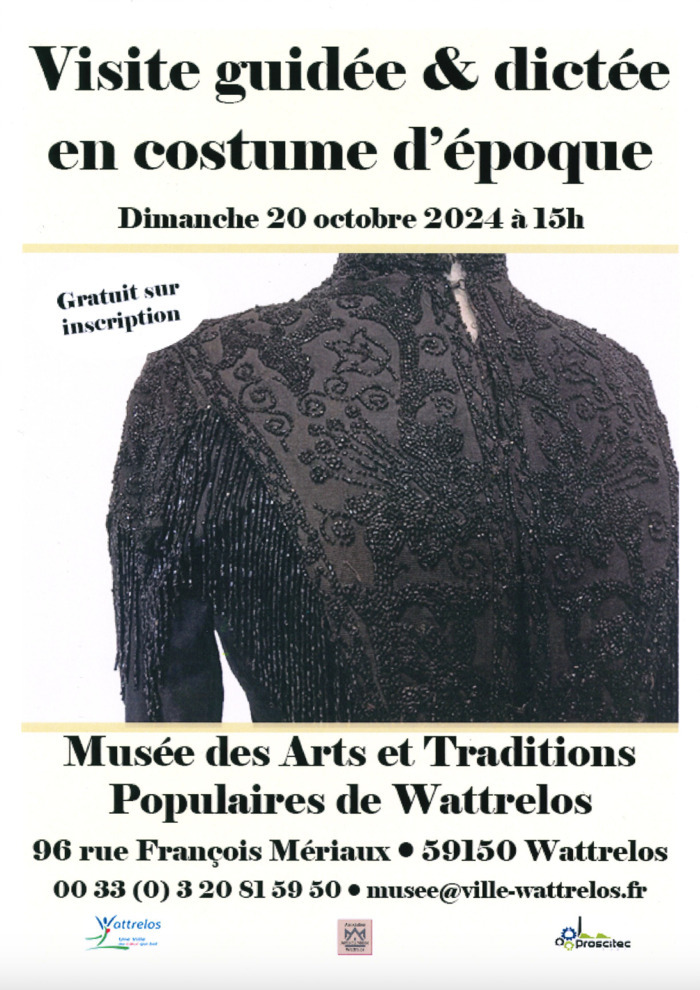 COMPLET - - Visite guidée & dictée en costume d'époque