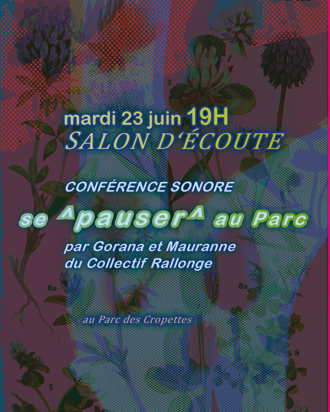 CONFÉRENCE SONORE - Se "pauser" au Parc