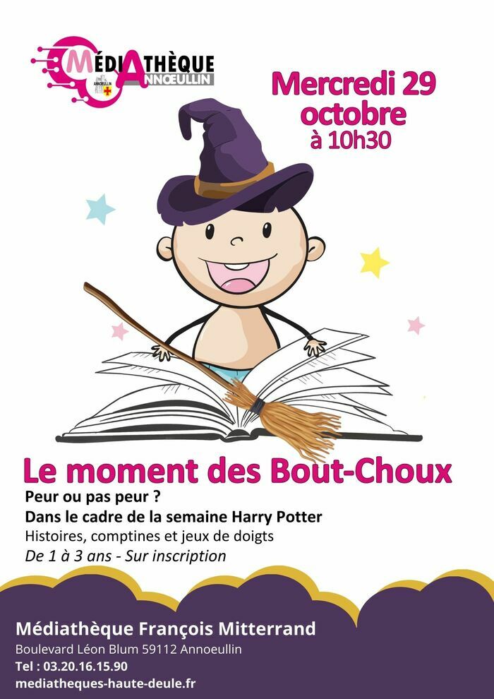 Histoires le moment des bout'choux - Peur ou pas peur ?